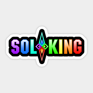 SOL KING LOGO Sticker